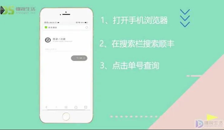 顺丰速运送件单号查询