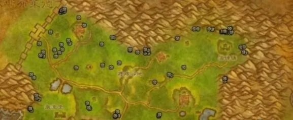 魔兽世界怀旧服金棘草刷新坐标一览