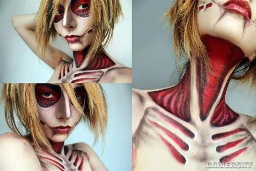 国外妹子COS《进击的巨人》 还原度简直逆天！