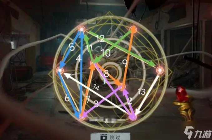 黑暗笔录第五章一笔画顺序是什么