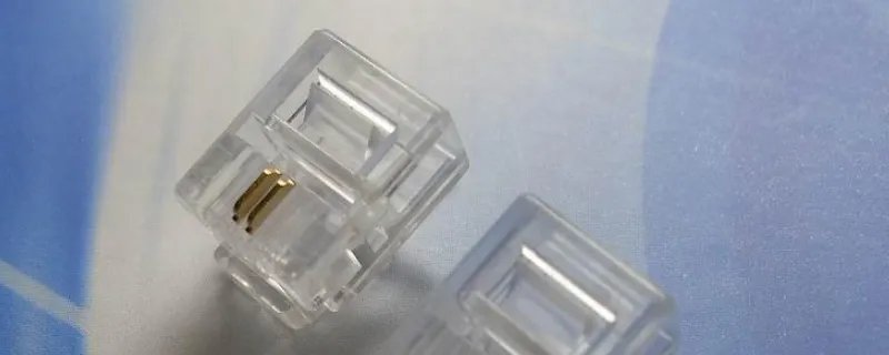 电话水晶头怎么接