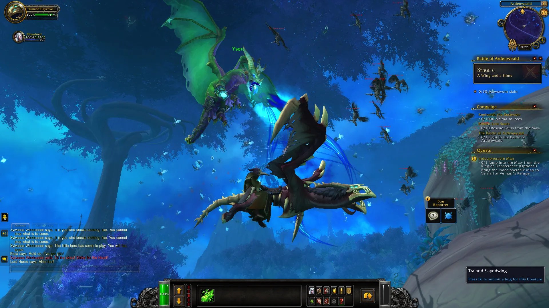 《魔兽世界》9.1炽蓝仙野之战任务流程