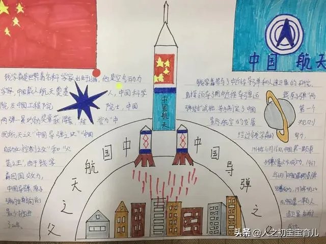 为国家富强而奋斗的杰出人物故事并做一份手抄报？