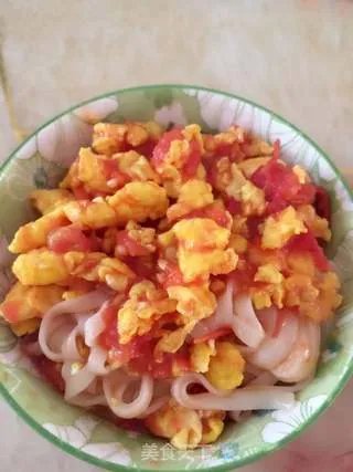 西红柿鸡蛋拌面