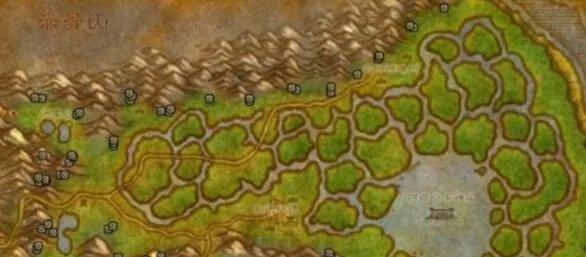 魔兽世界怀旧服金棘草刷新坐标一览