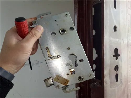 防盗门锁怎么安装方法