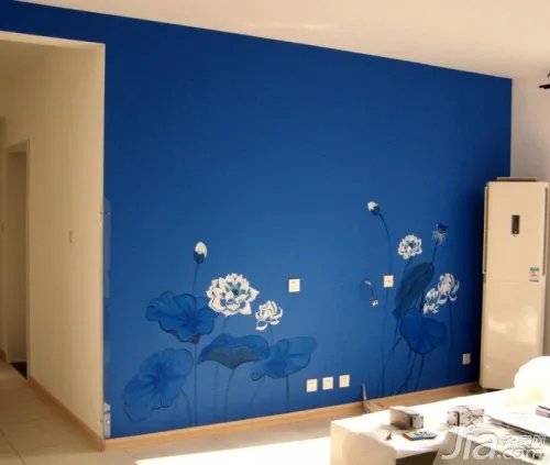 手绘电视背景墙图案展示